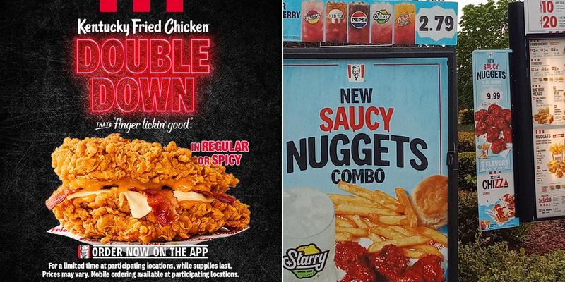 KFC Menu