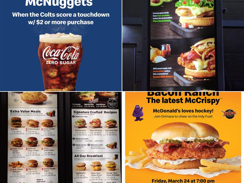 McDonald's Menu