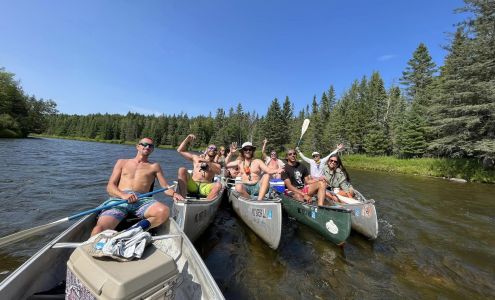 Alcona canoe rental Glennie