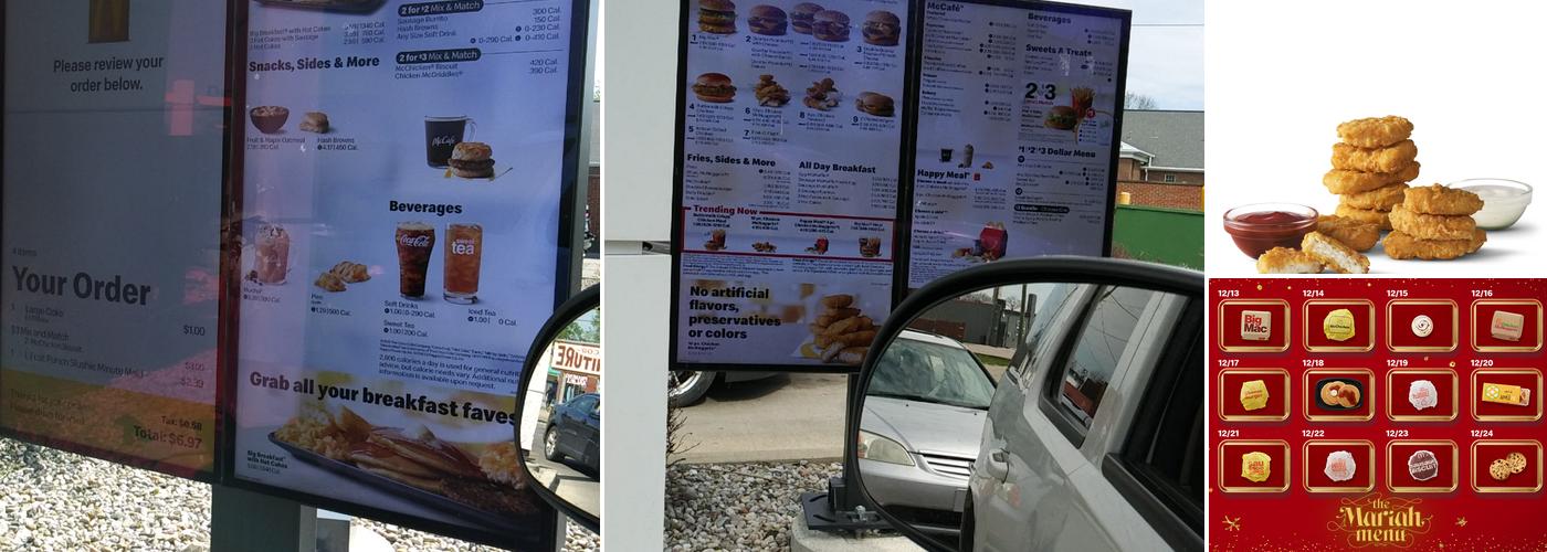 McDonald's Menu