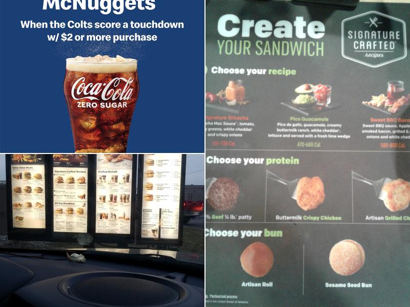McDonald's Menu