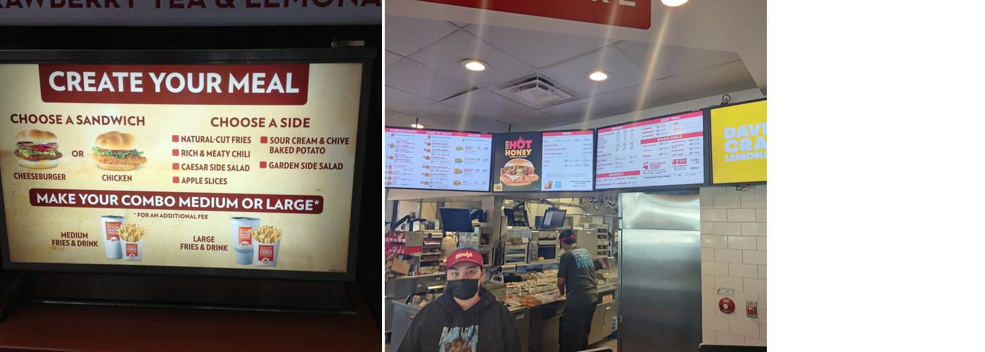 Wendy's Menu