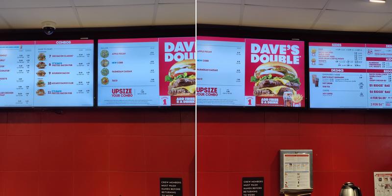 Wendy's Menu