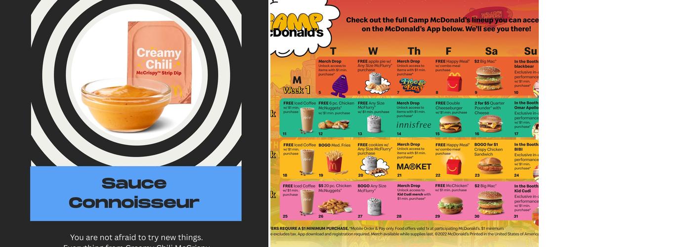 McDonald's Menu