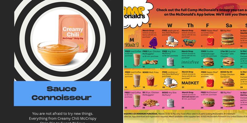 McDonald's Menu