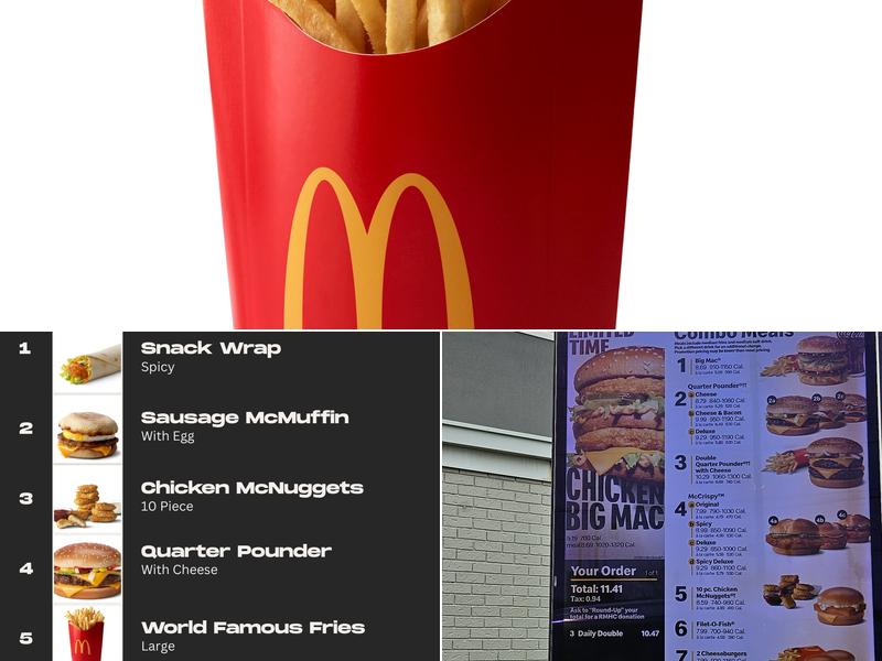 McDonald's Menu