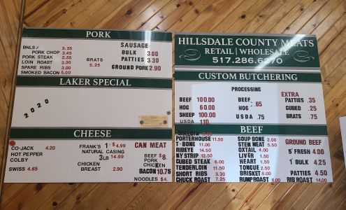 Hillsdale County Meats Waldron