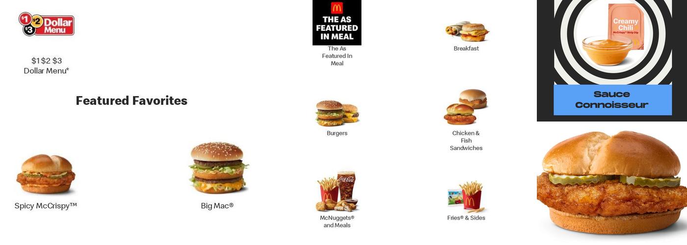 McDonald's Menu