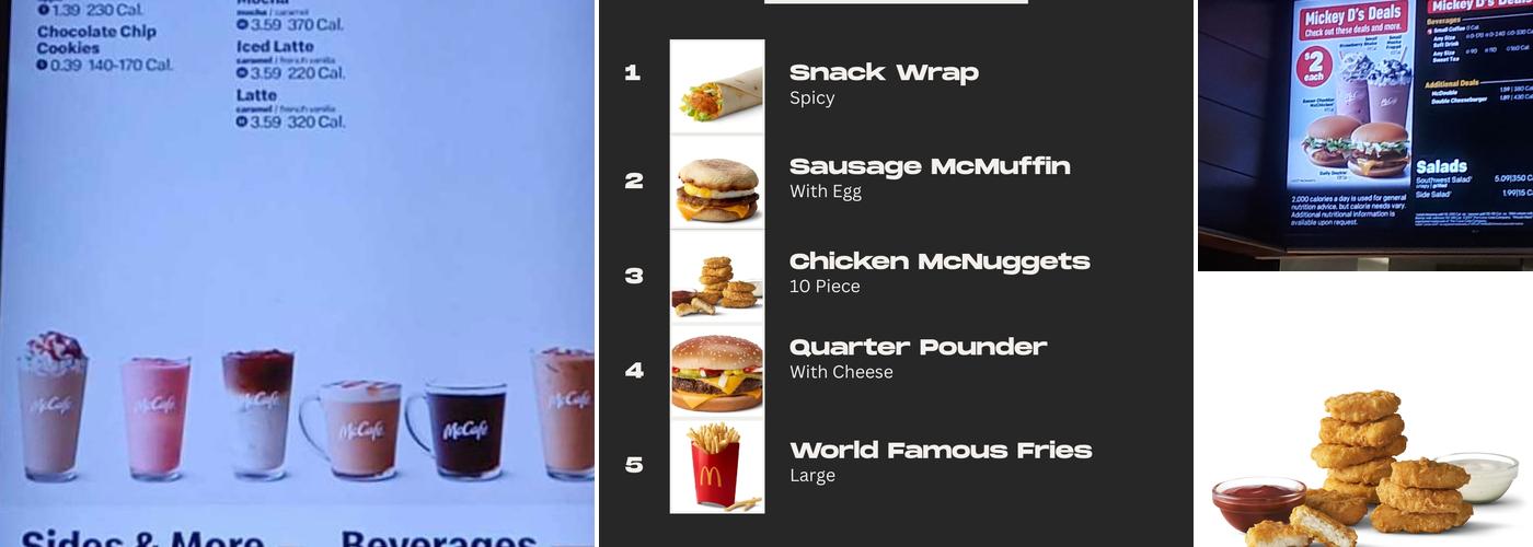 McDonald's Menu