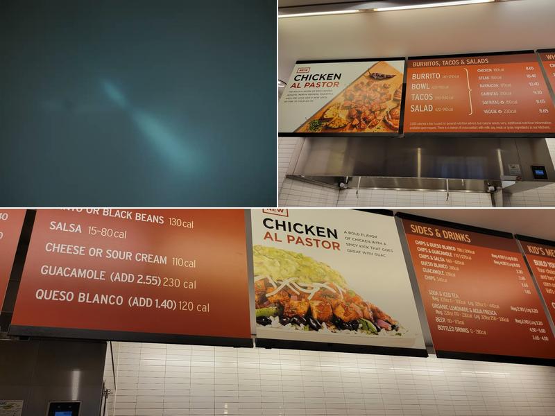 Chipotle Mexican Grill Menu
