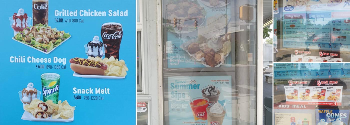 Dairy Queen (Treat) Menu