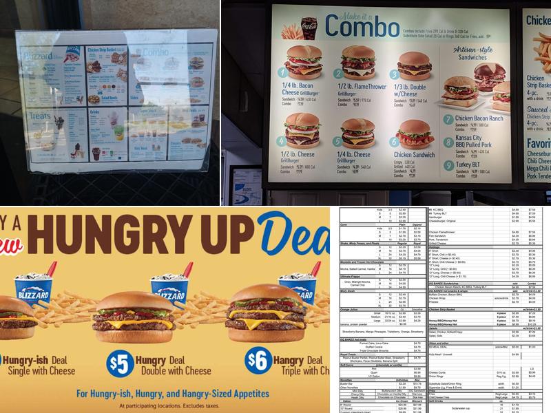 Dairy Queen Grill & Chill Menu