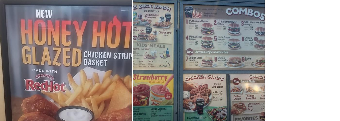 Dairy Queen Menu