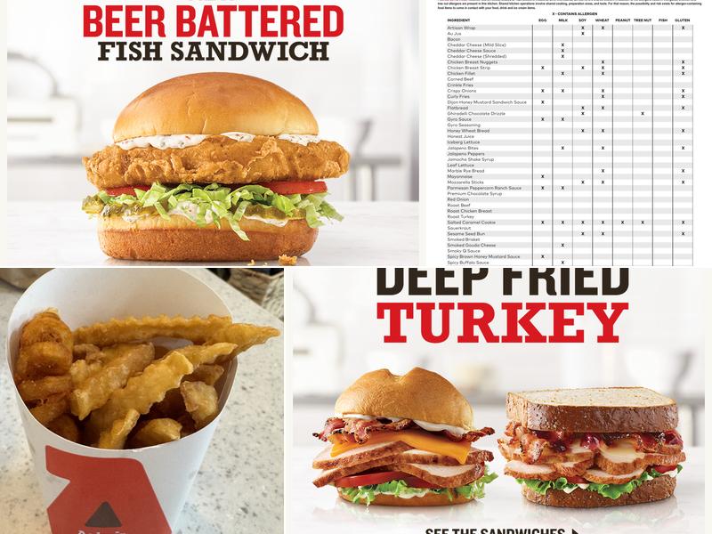 Arby's Menu