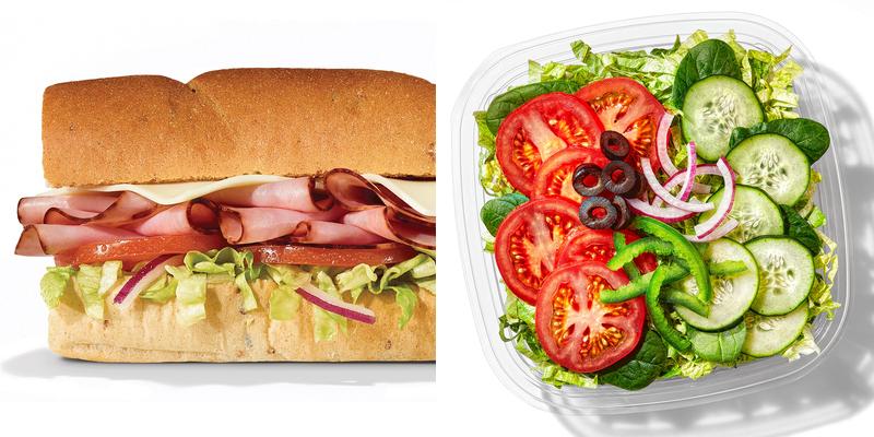 Subway Menu