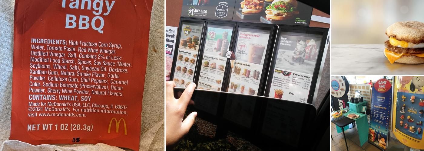 McDonald's Menu