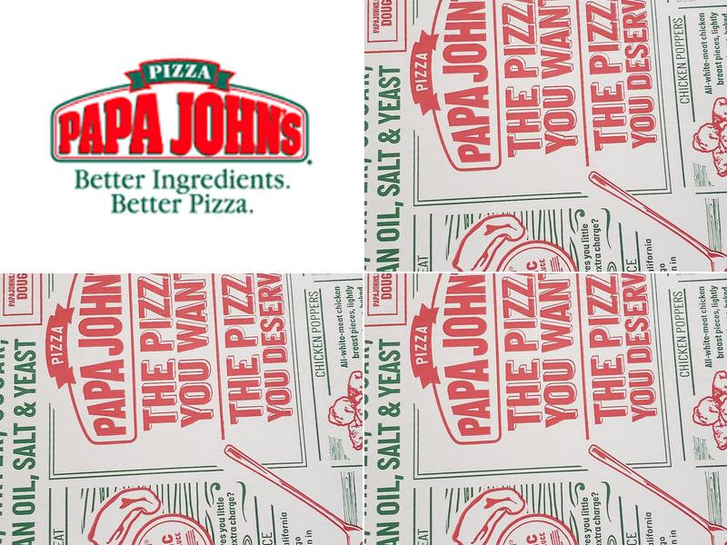 Papa Johns Pizza Menu