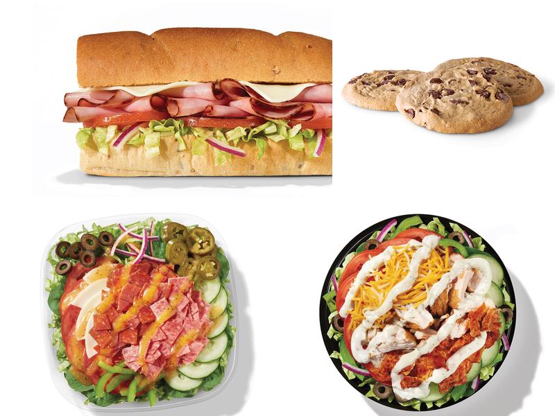 Subway Menu