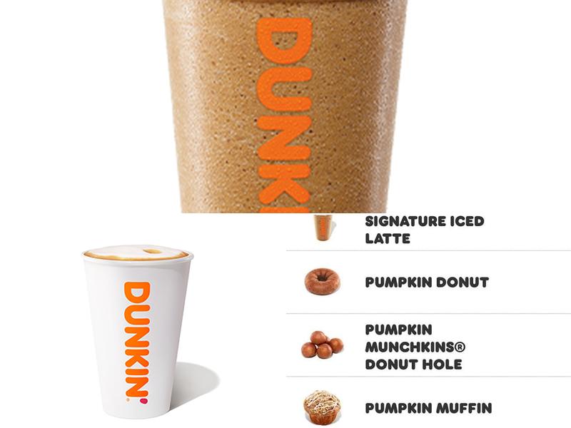 Dunkin' Menu
