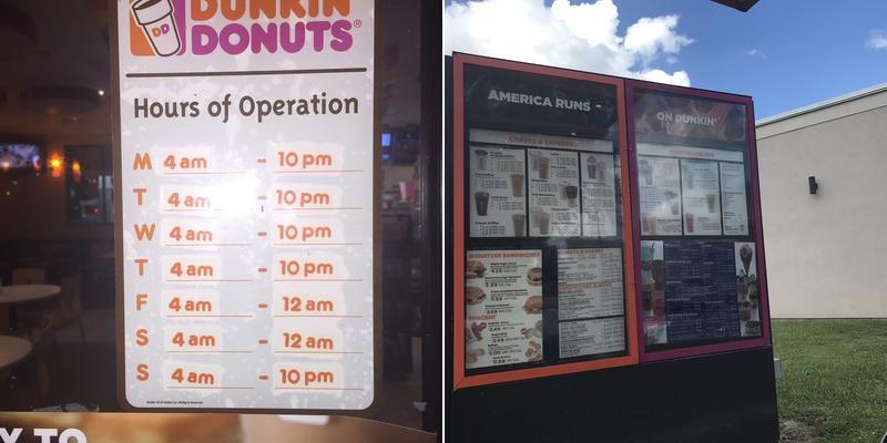 Baskin-Robbins Menu
