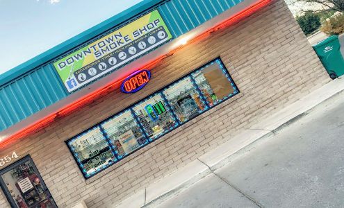 Downtown smoke shop