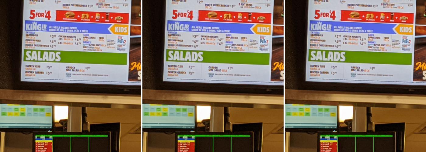 Burger King Menu