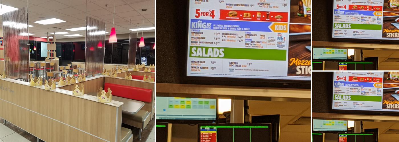 Burger King Menu
