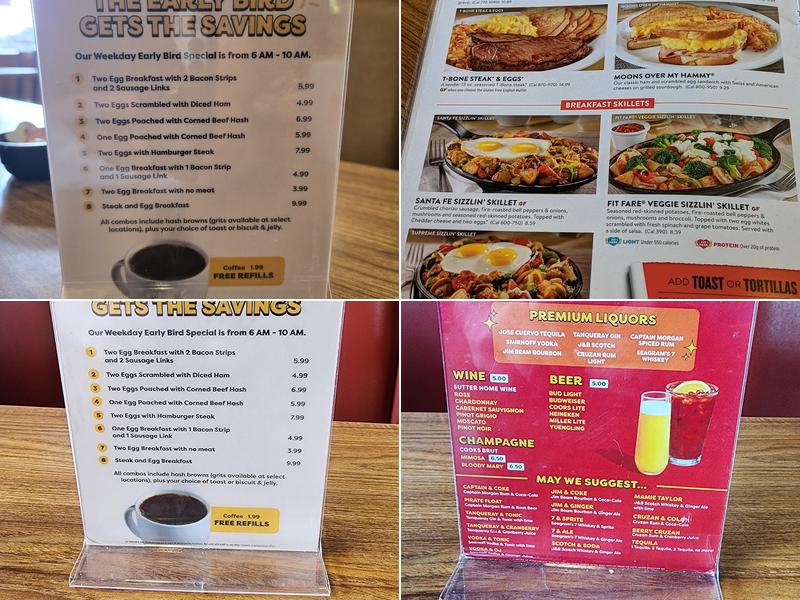 Denny's Menu
