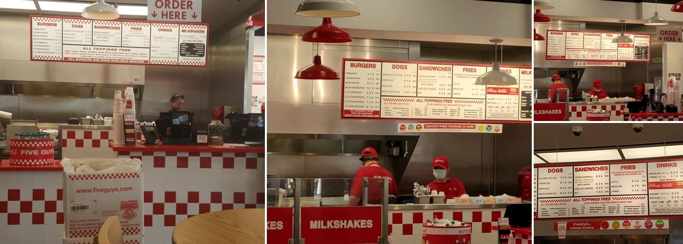 Five Guys Menu