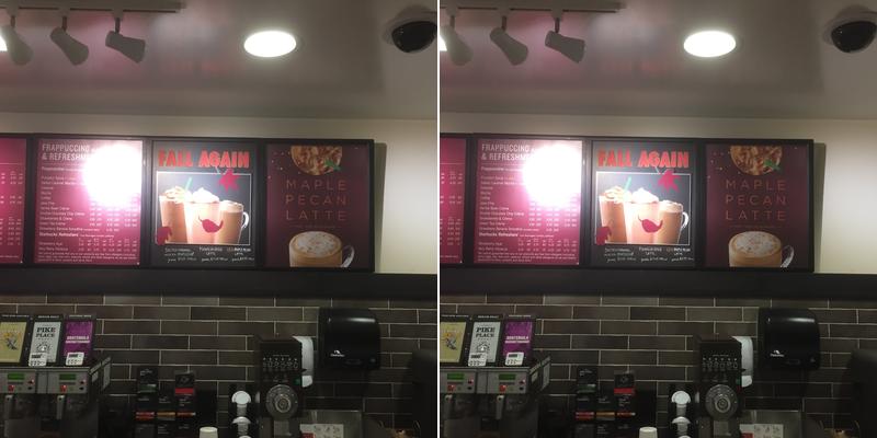Starbucks Coffee Company Menu