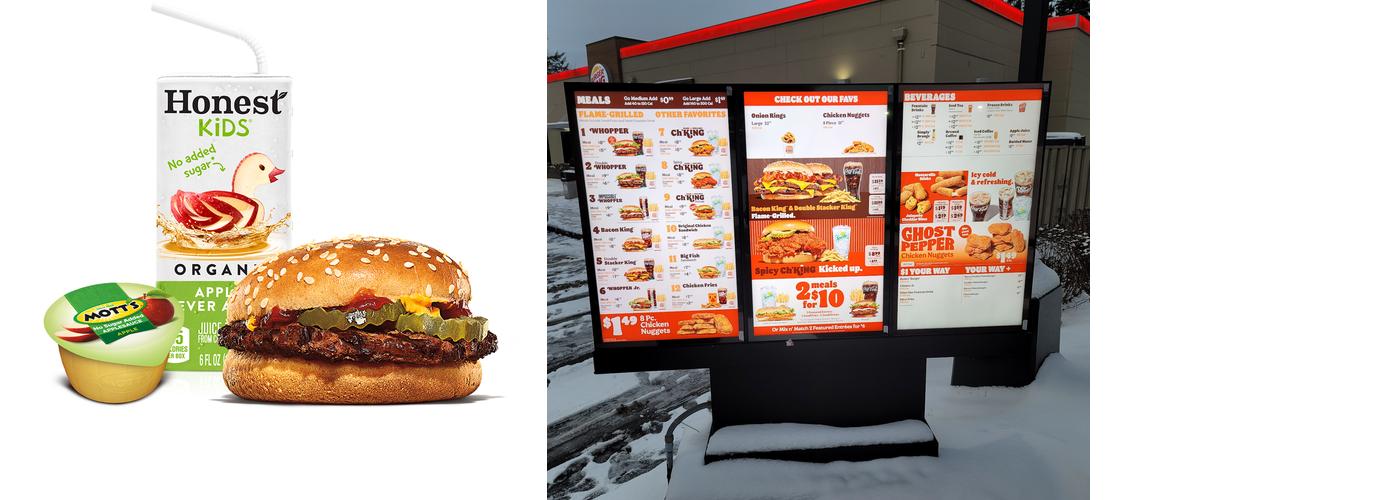 Burger King Menu