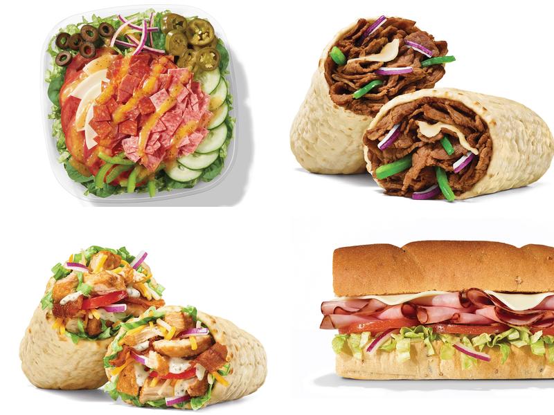 Subway Menu