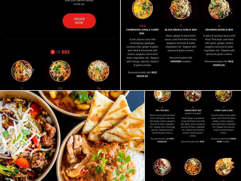 Noodlebox Menu