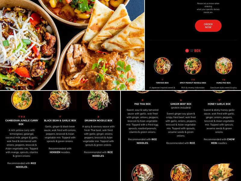 Noodlebox Menu