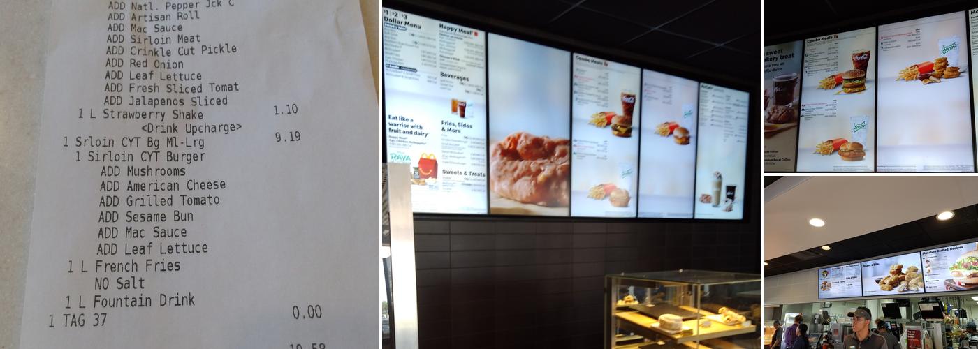 McDonald's Menu