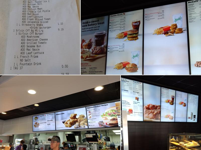 McDonald's Menu