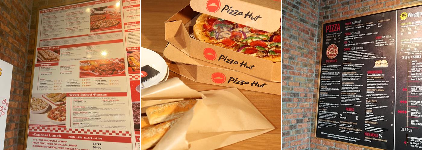 Pizza Hut Menu