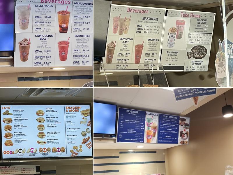 Dunkin' Menu