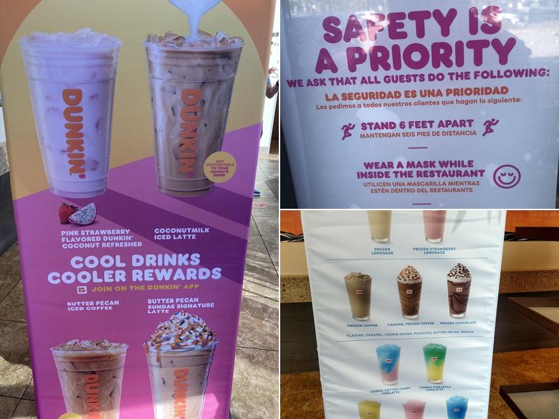 Dunkin' Menu