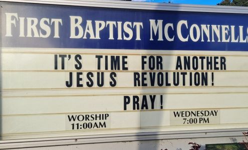 McConnells First Baptist Church McConnells