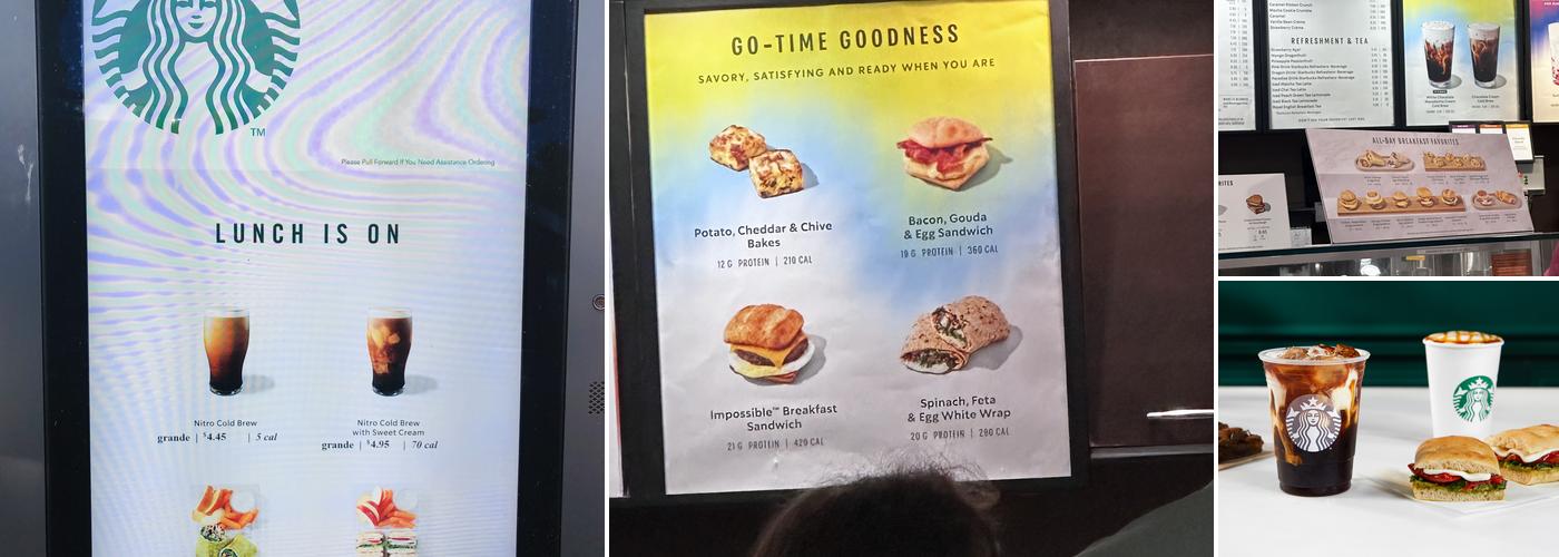 Starbucks Menu