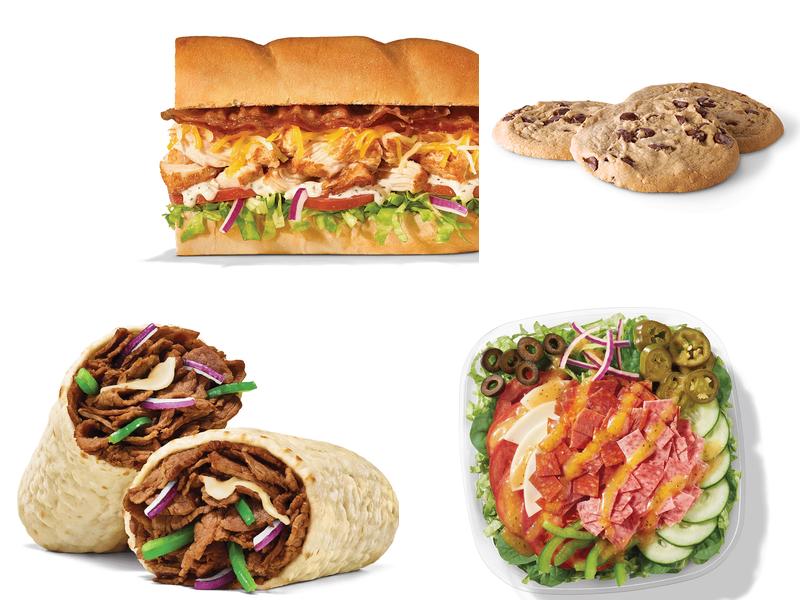 Subway Menu
