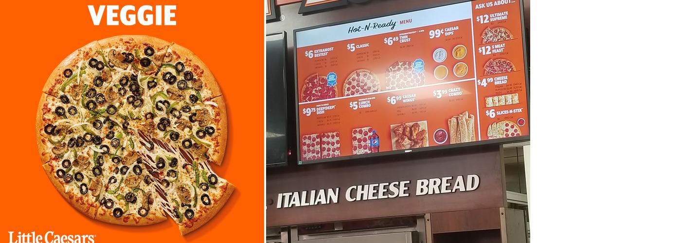 Little Caesars Pizza Menu