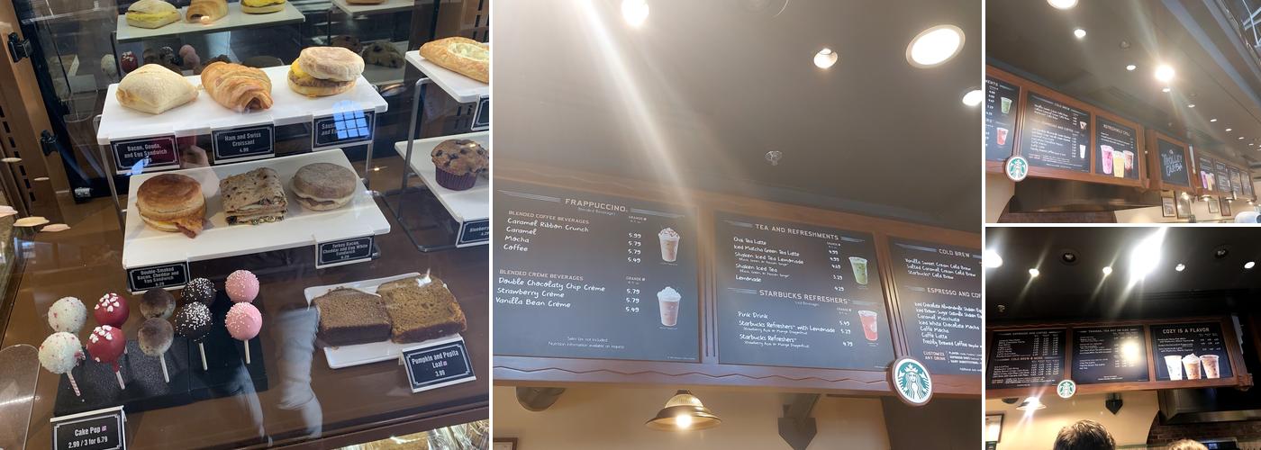 Starbucks Menu