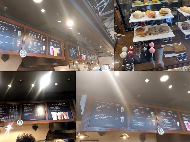Starbucks Menu