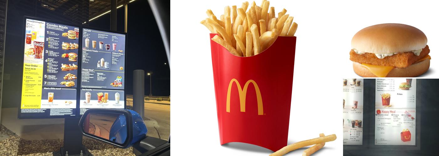 McDonald's Menu