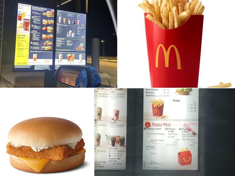 McDonald's Menu