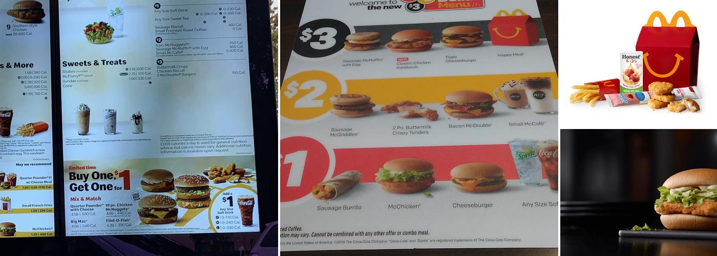 McDonald's Menu