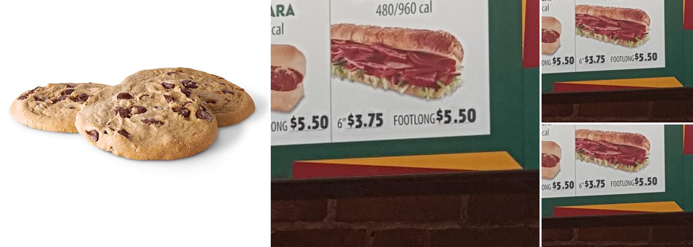 Subway Menu