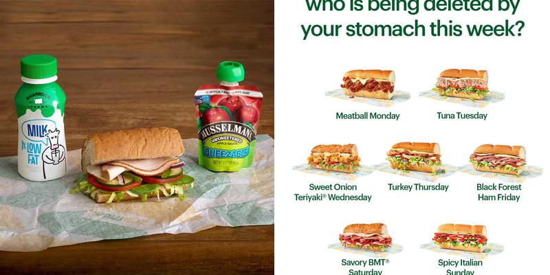 Subway Menu